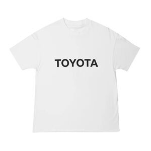 YEN TOWN MARKET × Toyota Logo T-Shirt XL – White